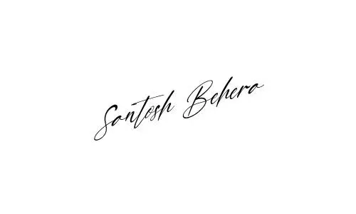 Santosh Behera name signature